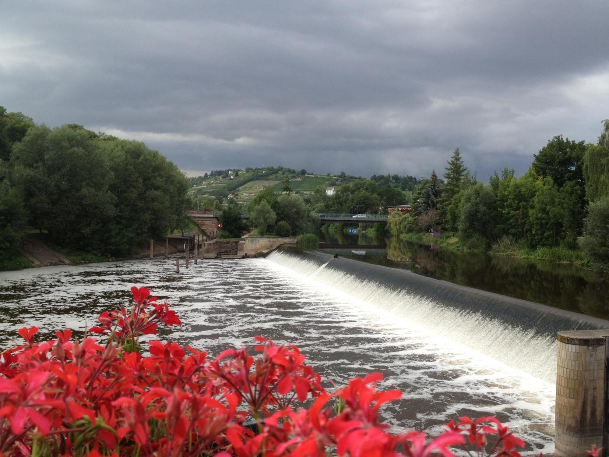 Hotel Garni Zum Rebstock Наумбург Екстер'єр фото